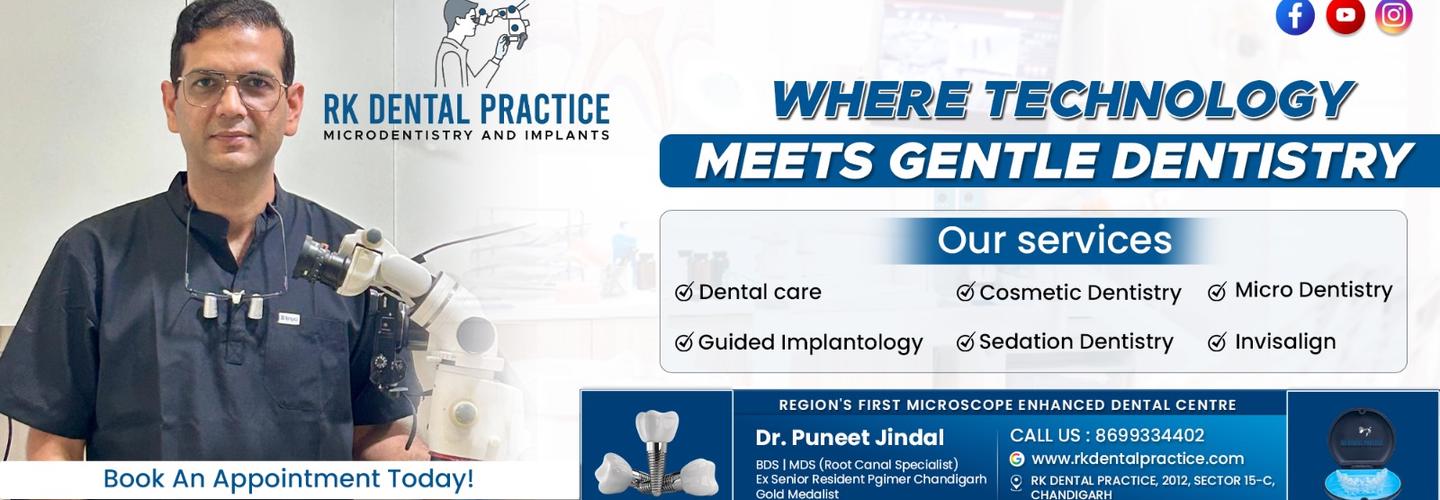 RK Dental Practice – Dr. Puneet Jindal (BDS | MDS) cover photo