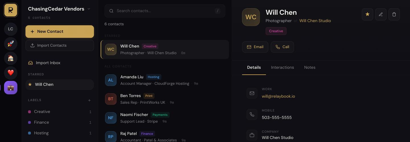 RelayBook cover photo