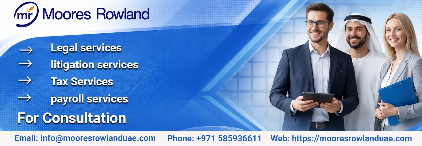 Moores Rowland Leading Firm for Legal, Tax Advisory UAE cover photo