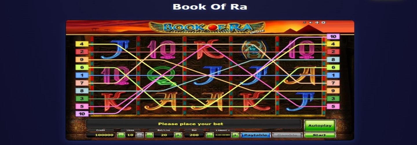 Book of Ra DE cover photo