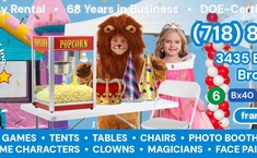 Frankie's Carnival Time - Party Characters