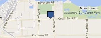 Sue Huss location map