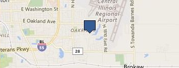 Dave Odams location map