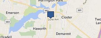 Andrew Hack location map