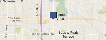 Damon Evans location map