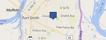 Arkansas Backflow & Plumbing Inc location map