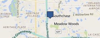 Southchase Garage Door location map