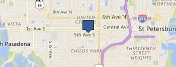 Gwen & Virgil's Landscaping location map