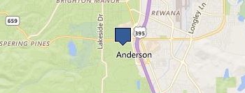 Hall and Wrye location map