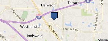 Acadian Bathroom & Kitchen Remodeling location map