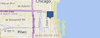 1130 S. Michigan Apartments location map