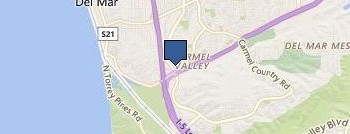 Carmel Valley Facial Plastic Surgery location map