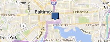 Baltimore Movers location map