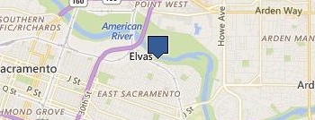 Flooring Sacramento location map