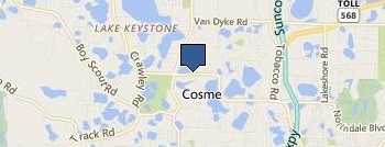 Garage Door Repair Keystone location map