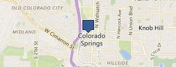 Colorado Springs Limo location map