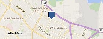 Garage Door Repair Mountain View location map