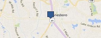 Garage Door Repair Jonesboro location map