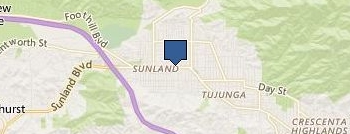 Automatic Gate Repair Sunland location map