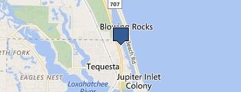 Garage Door Repair Tequesta location map
