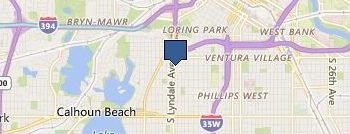 Mpls Tattoo Shop location map