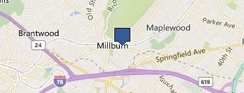 Garage Door Repair Millburn location map