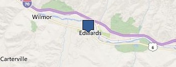 Rocky Mountain High Dispensary - Edwards location map