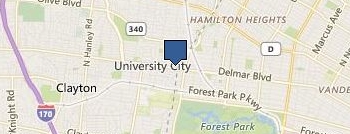 Rocket Fizz University City location map
