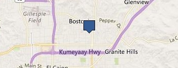 San Diego Foam location map