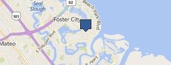 Garage Door Co Foster City location map