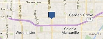 CM Hurt location map