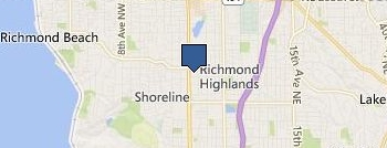 Gate Repair Shoreline location map