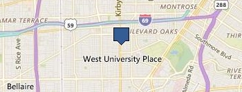 Revitalize Houston Painters location map