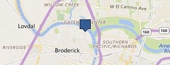 Garage Door Repair West Sacramento location map
