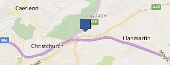 Marleo - Web Design In Newport location map