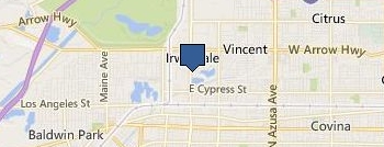Garage Door Repair Irwindale location map