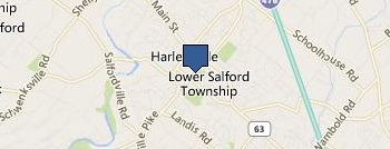 Garage Door Repair Oradell location map