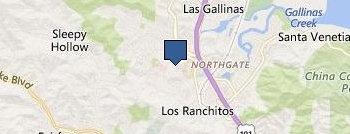 Air Duct Cleaning San Rafael location map