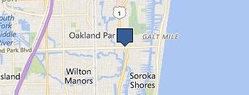 VaporFi Ft. Lauderdale location map