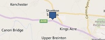 GreenRooms location map