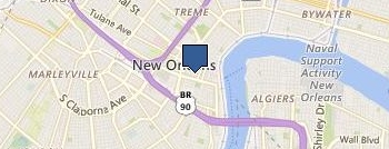 Bathroom Remodel New Orleans location map