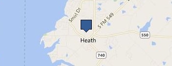 Hidden Creek location map