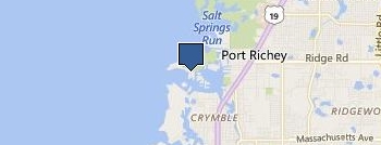 Garage Door Repair Port Richey location map