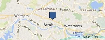 Garage Door Repair Boxford MA location map