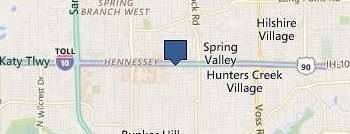Houston Headache Institute location map