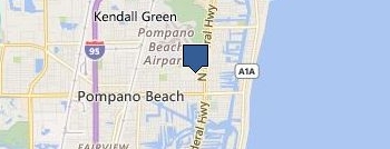 Pompano Beach Amphitheater location map