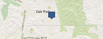 Oak Park Garage Door Repair Experts location map