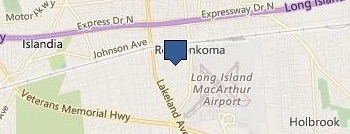 Ronkonkoma Carpet Cleaning Experts location map