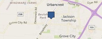 Grove City House Cleaning location map