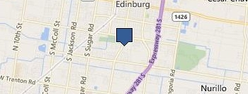 Executive Inn - Edinburg location map